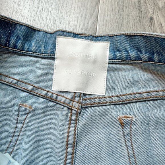 Mother Supeior The Rambler Ankle Straight Leg Jeans in Bucket List Size 32 NWT - Picture 5 of 13
